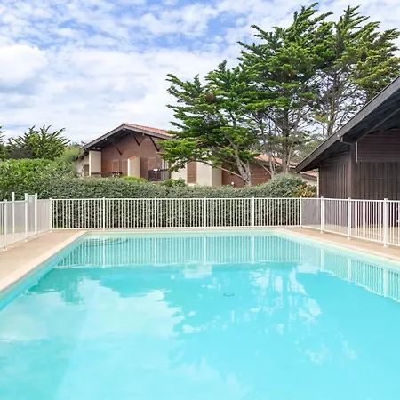 Mitoyenne Avec Jardin, Proche A Seignosse, Piscine, Parking Prive Et Wifi - Fr-1-239-421 *