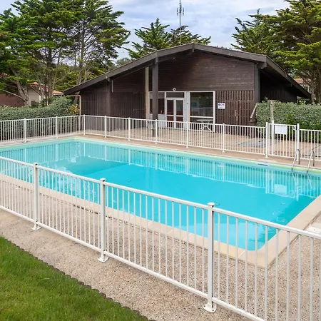 Mitoyenne Avec Jardin, Proche à Seignosse, Piscine, Parking Privé Et Wifi - Fr-1-239-421